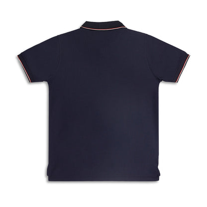 Boys Polo Solid Tshirt Polyester Blue