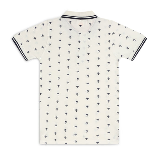 Chilins Kids Polo Tshirt, Color - White