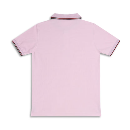 Boys Polo Solid Tshirt Polyester Lavender