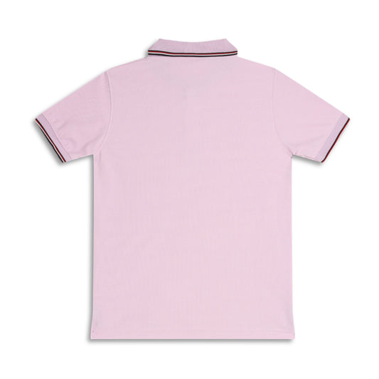 Boys Polo Solid Tshirt Polyester Lavender