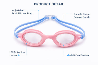 Swimming Goggles for Kids Boys Girls