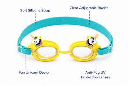 Swimming Goggles for Kids Boys Girls