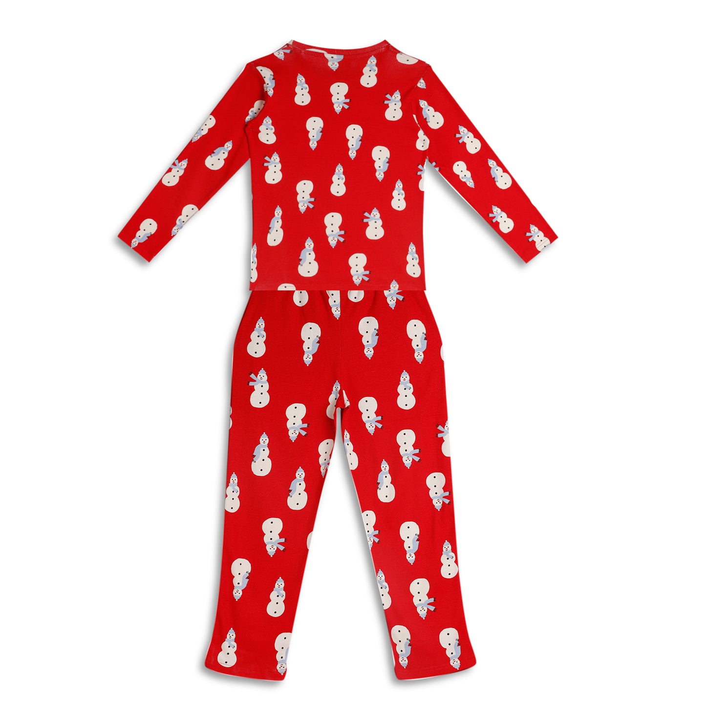 Kids Christmas Special Tshirt Pyjama Set Cotton