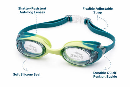 Swimming Goggles for Kids Boys Girls