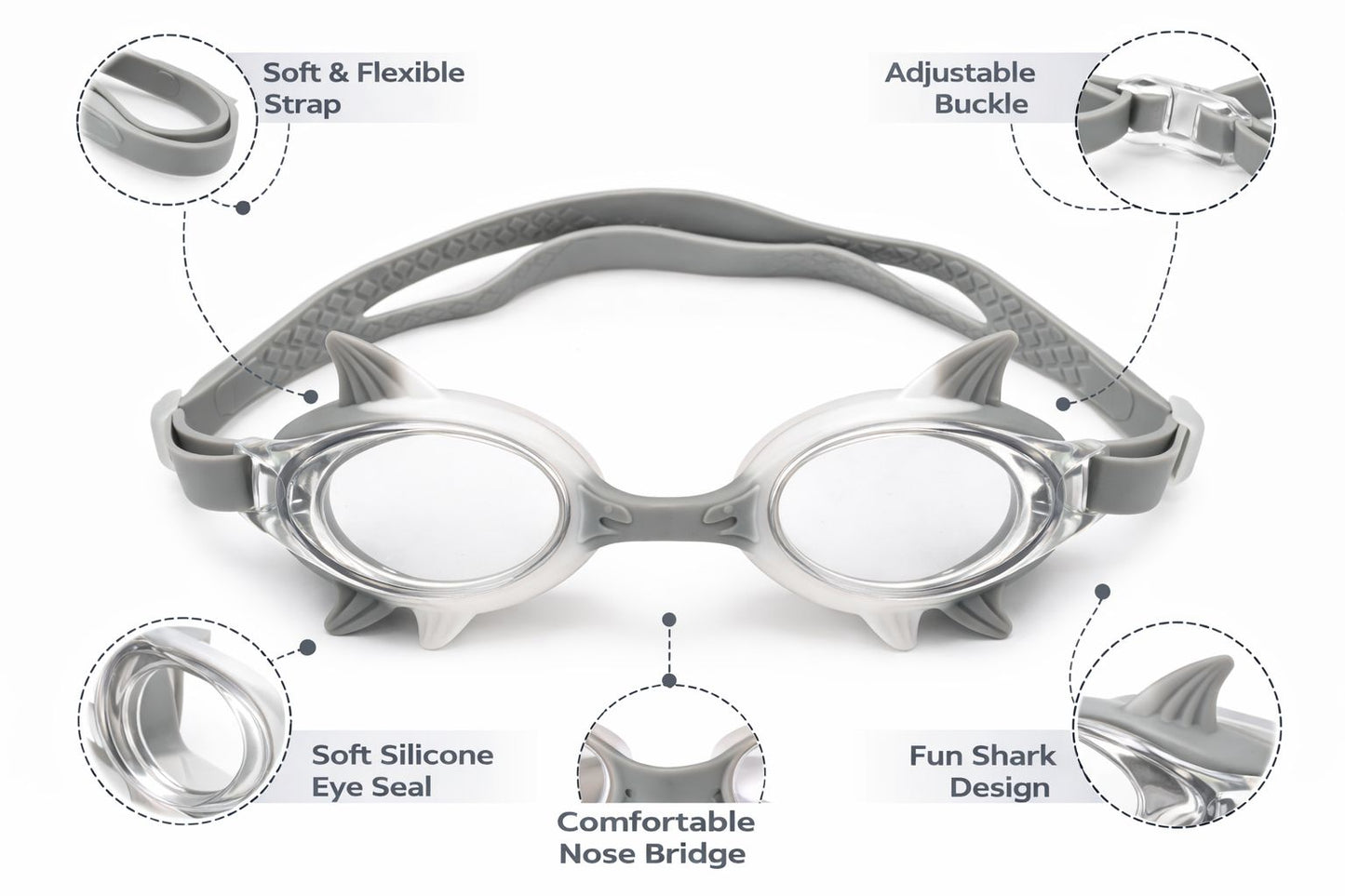 Swimming Goggles for Kids Boys Girls