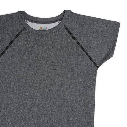 Chilins Kids Sportswear Tshirt, Color - Grey