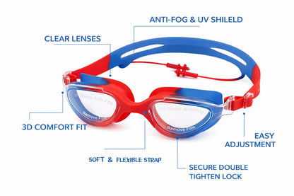 Swimming Goggles for Kids Boys Girls