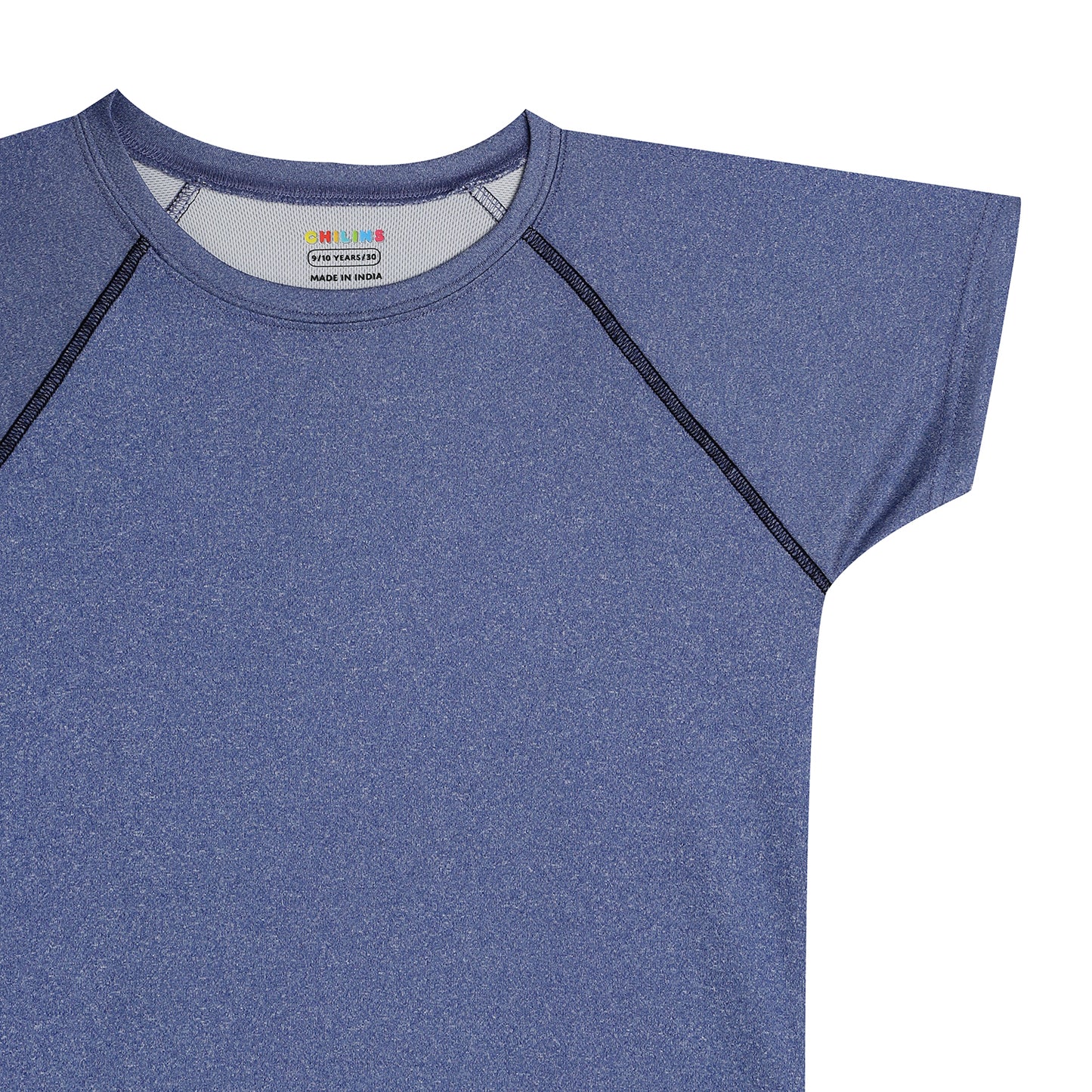 Chilins Kids Sportswear Tshirt, Color - Blue