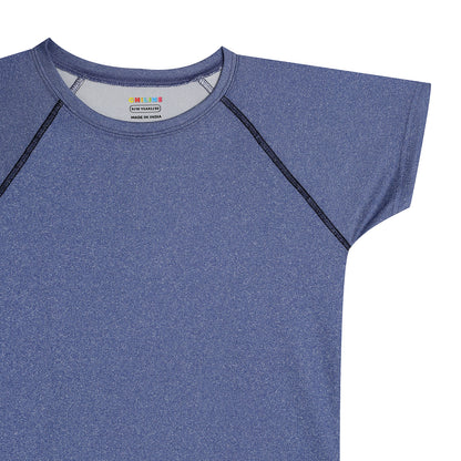 Chilins Kids Sportswear Tshirt, Color - Blue