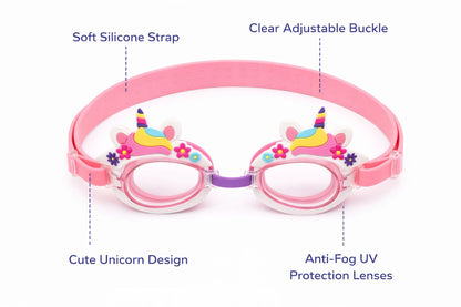 Swimming Goggles for Kids Boys Girls