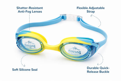 Swimming Goggles for Kids Boys Girls