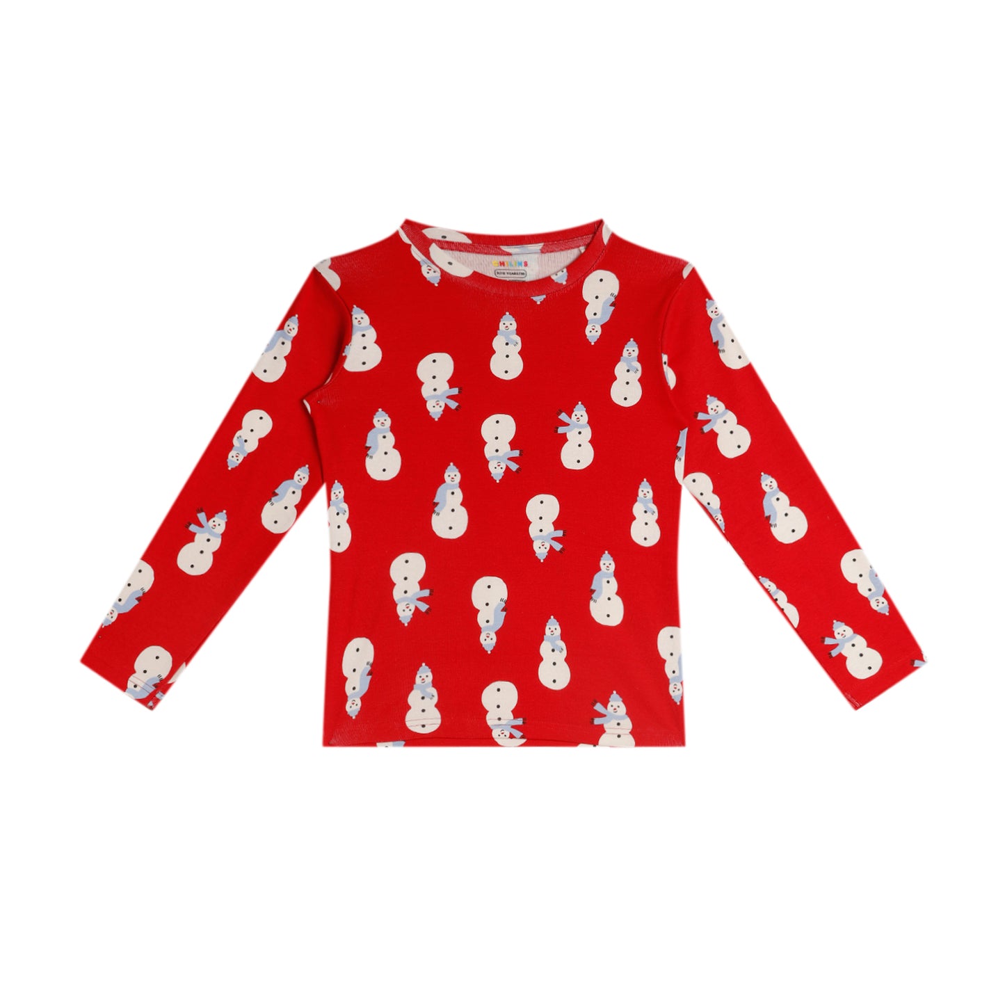 Kids Christmas Special Tshirt Pyjama Set Cotton