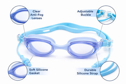 Swimming Goggles for Kids Boys Girls
