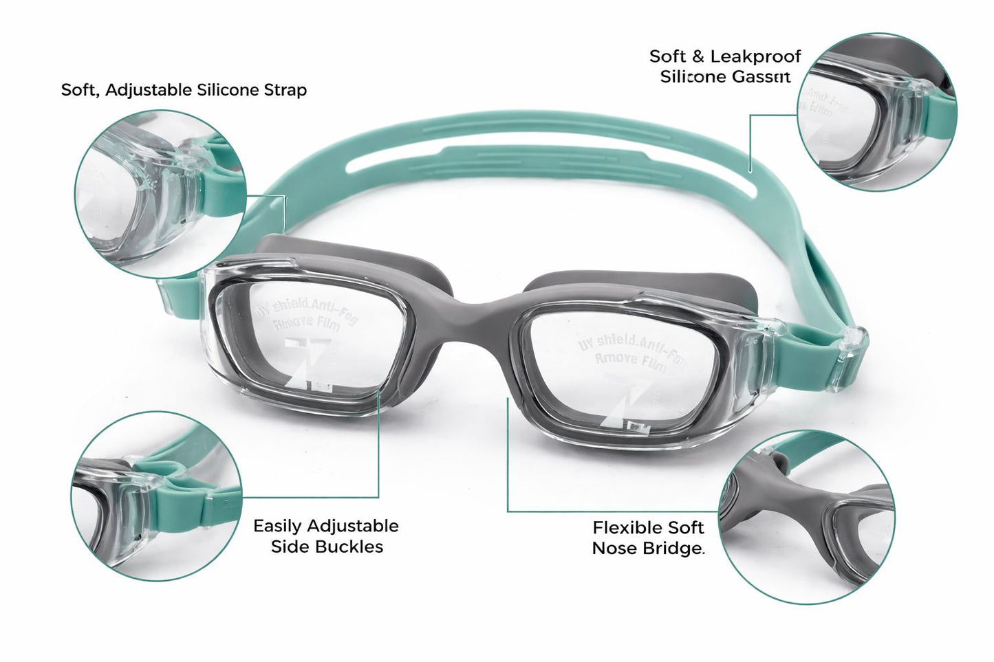 Swimming Goggles for Kids Boys Girls