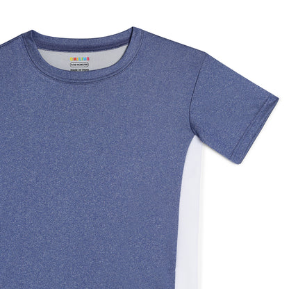 Chilins Kids Sportswear Tshirt, Color - Blue