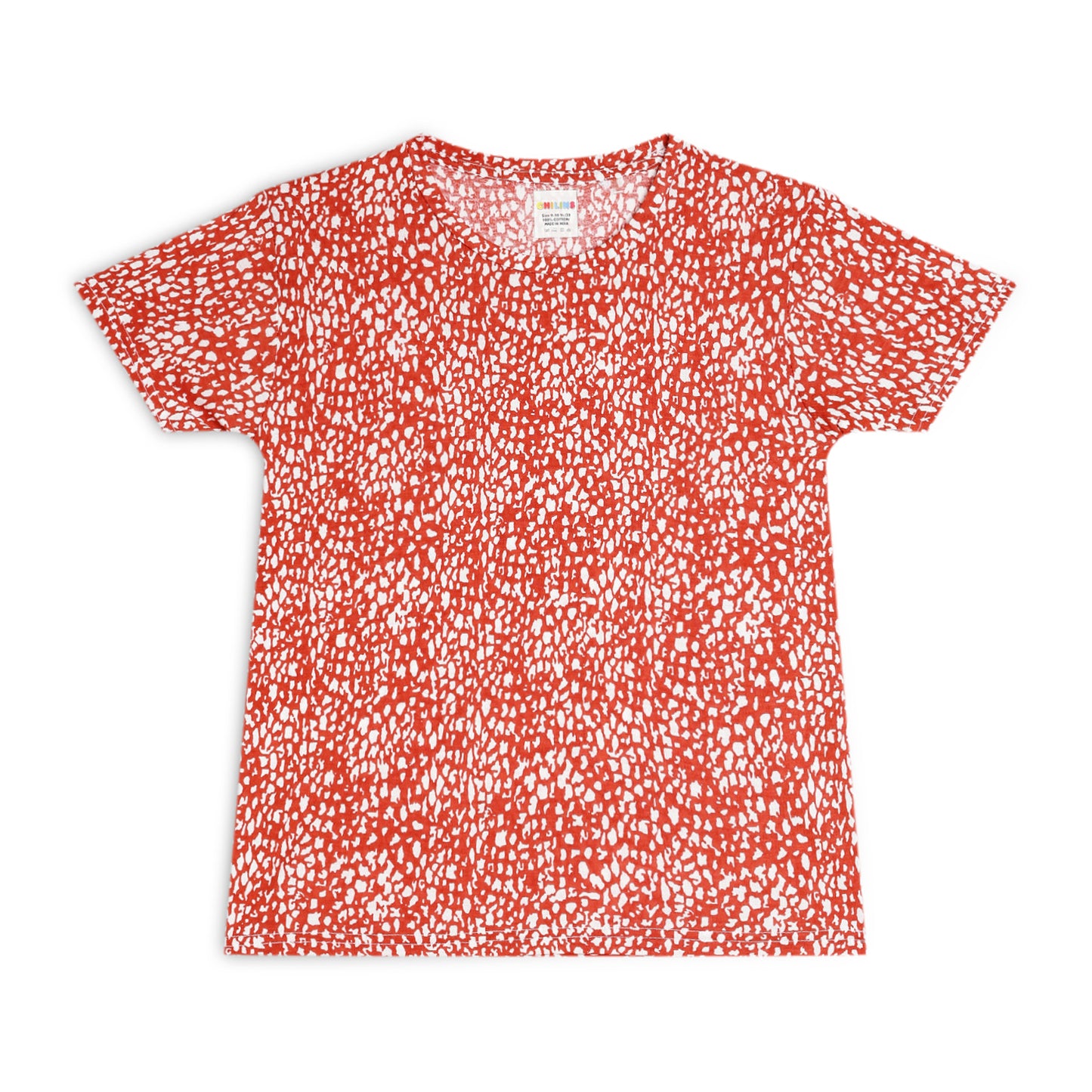 Sleepwear Set | Tshirt Pyjama Pant Set | Nightsuit Set | Girls Cotton Fabric Red