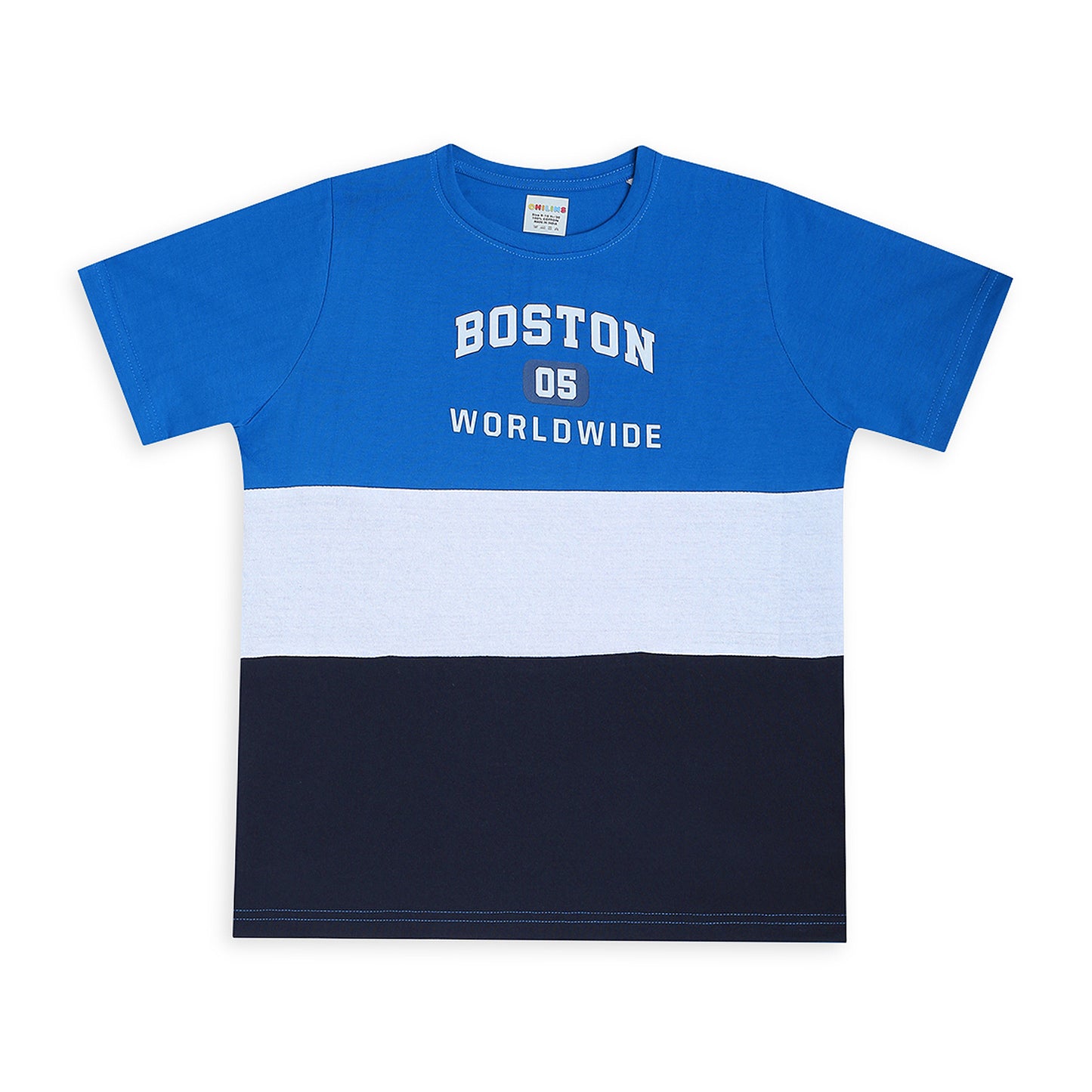 Boys Cotton Tshirt Pajama Set Knit Half Sleeves