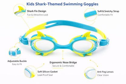 Swimming Goggles for Kids Boys Girls