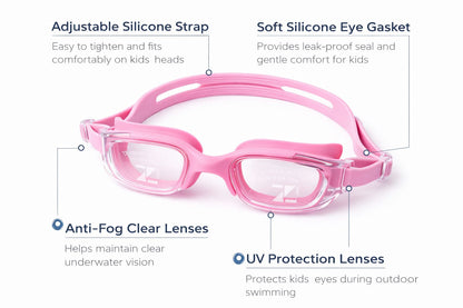 Swimming Goggles for Kids Boys Girls