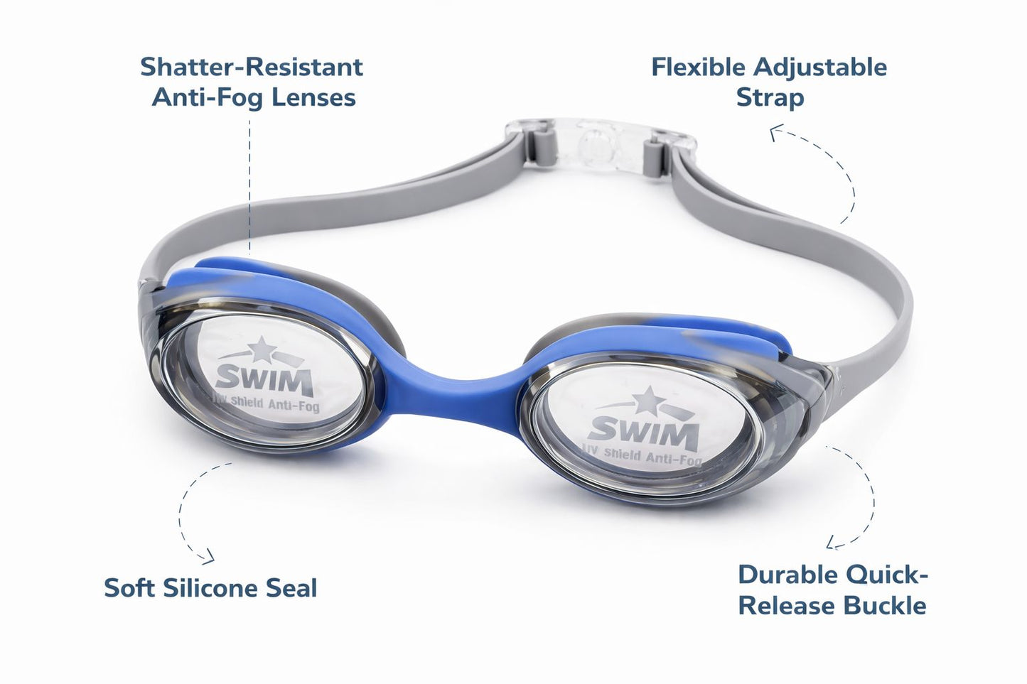 Swimming Goggles for Kids Boys Girls