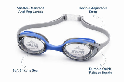 Swimming Goggles for Kids Boys Girls