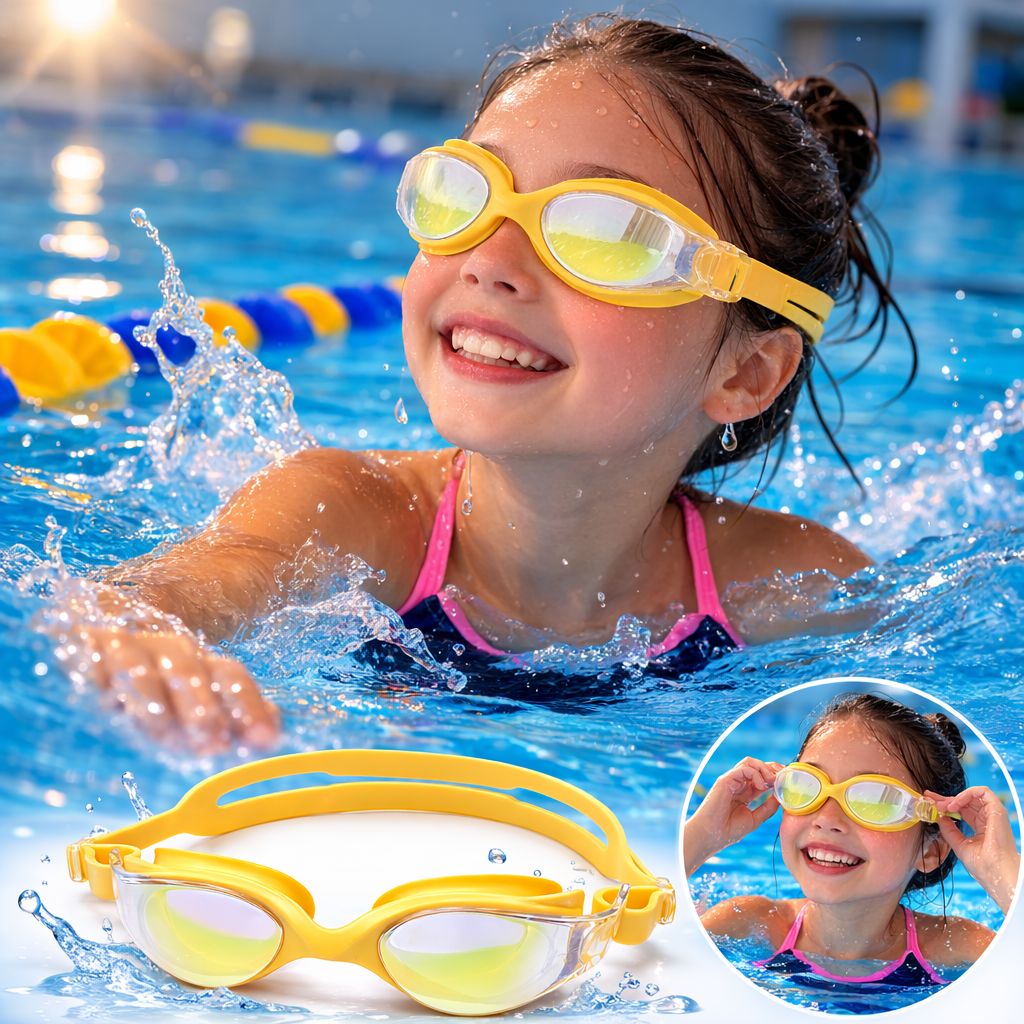 Swimming Goggles for Kids Boys Girls