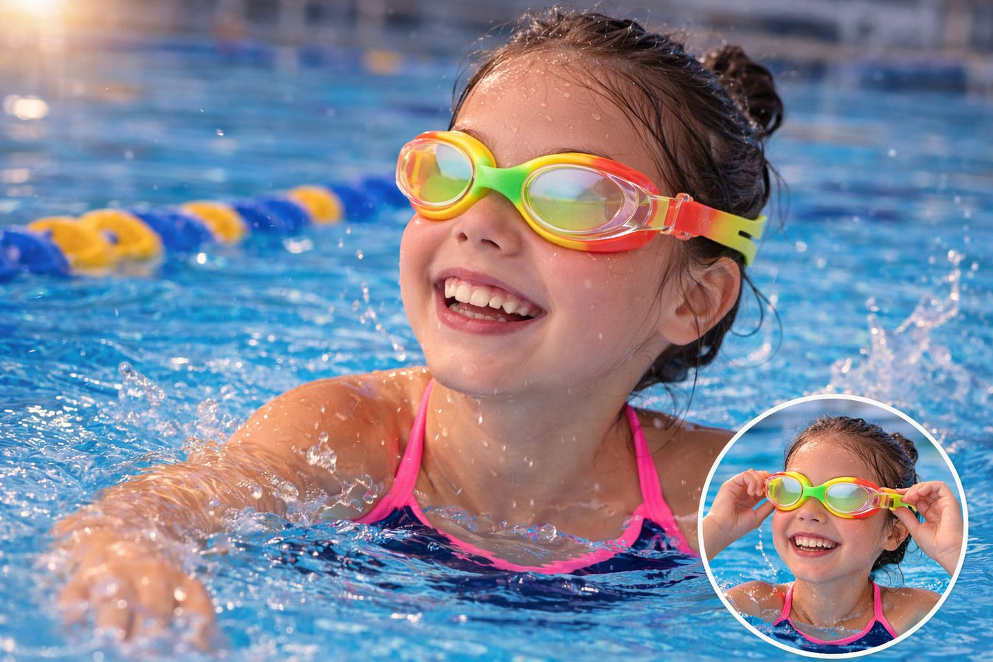 Swimming Goggles for Kids Boys Girls