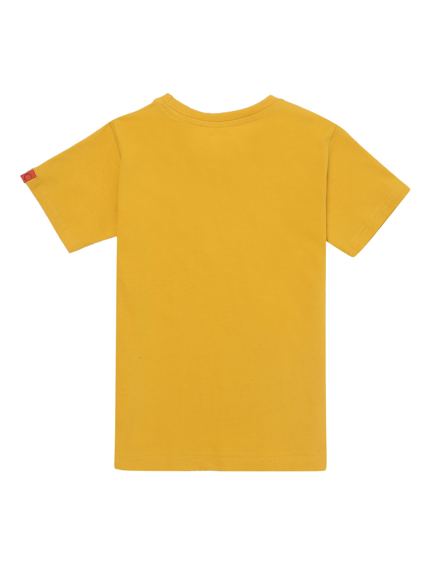 Kids Round Neck T-Shirt Half Sleeves 100% Cotton Plain Solid Color Tshirt