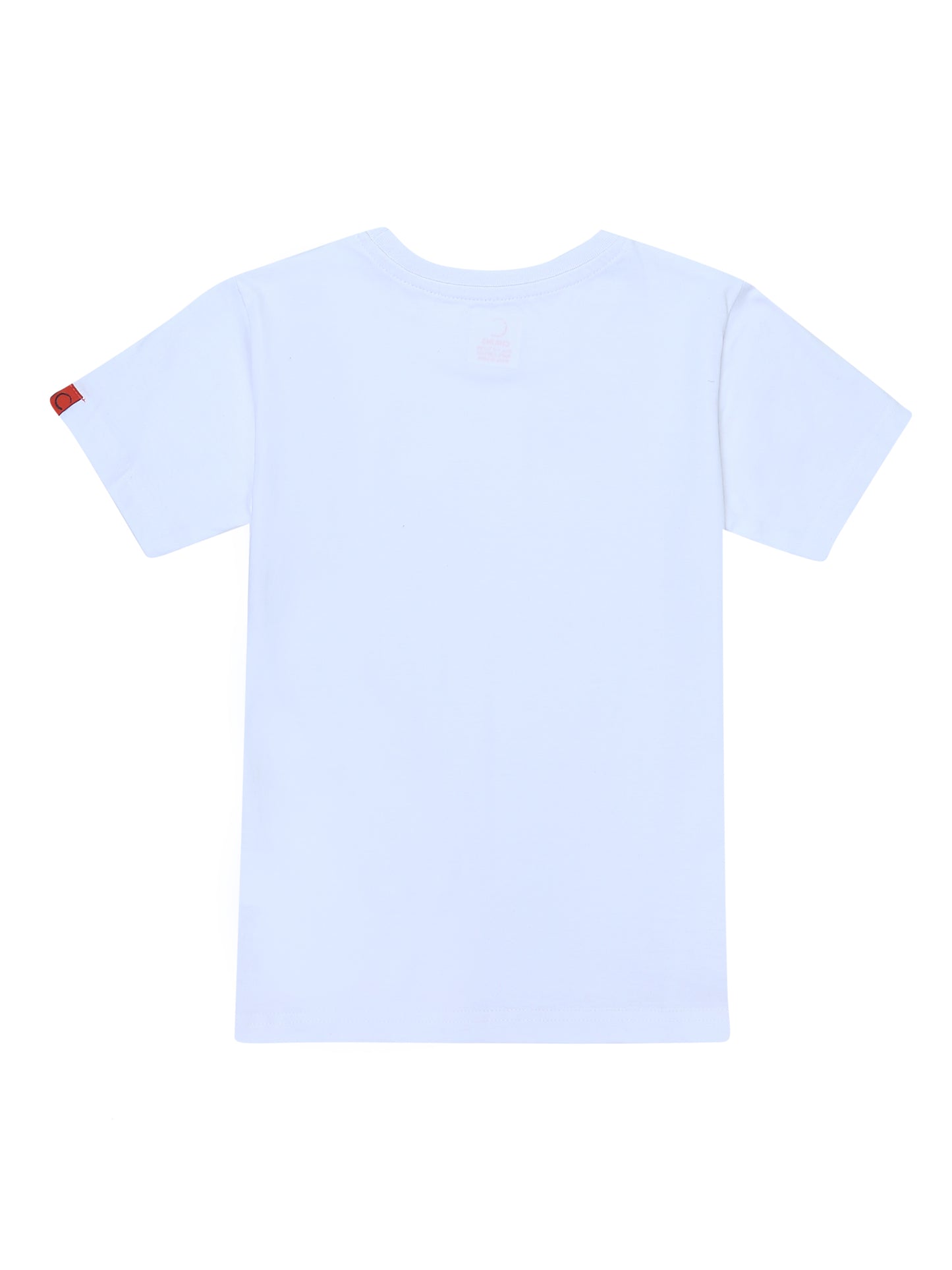 Kids Round Neck T-Shirt Half Sleeves 100% Cotton Plain Solid Color Tshirt