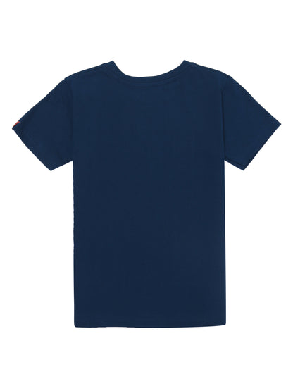 Kids Round Neck T-Shirt Half Sleeves 100% Cotton Plain Solid Color Tshirt