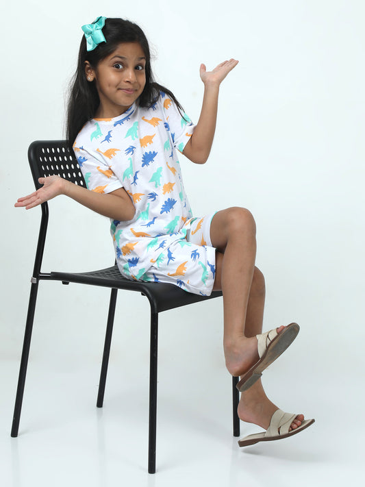 Kids coord set  Printed