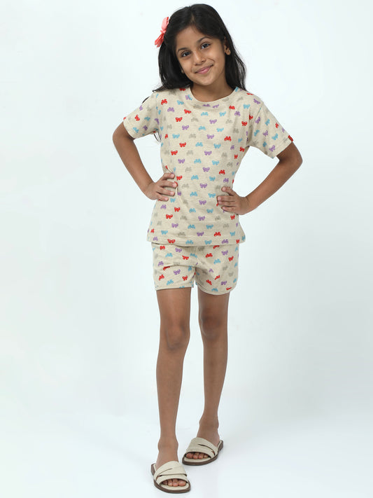 Kids coord set Printed