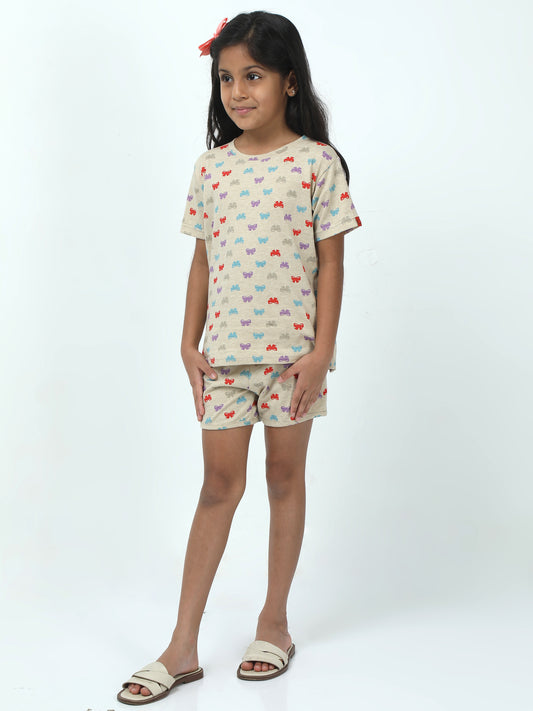 Kids coord set Printed