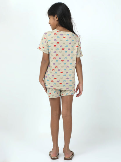 Kids coord set Printed
