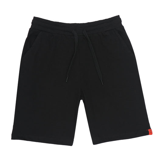 Kids Cotton Shorts Black & Blue