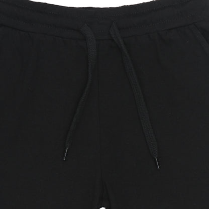 Kids Cotton Shorts Black & Blue