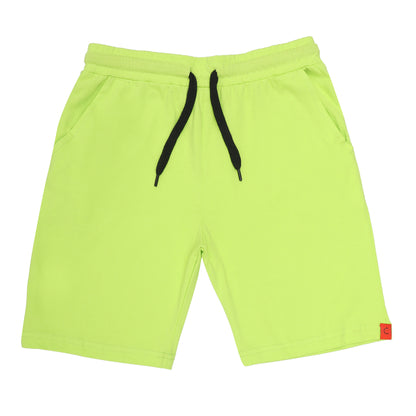 Kids Cotton Shorts Green & Blue