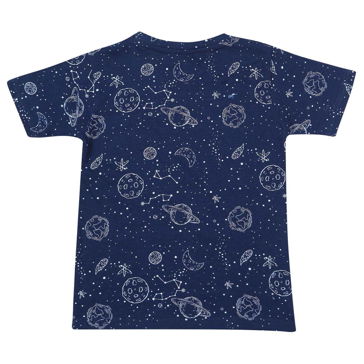 Chilins Boys Coord Set, Color- Blue