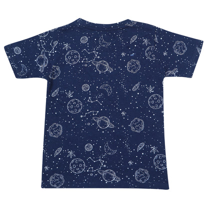 Chilins Boys Coord Set, Color- Blue