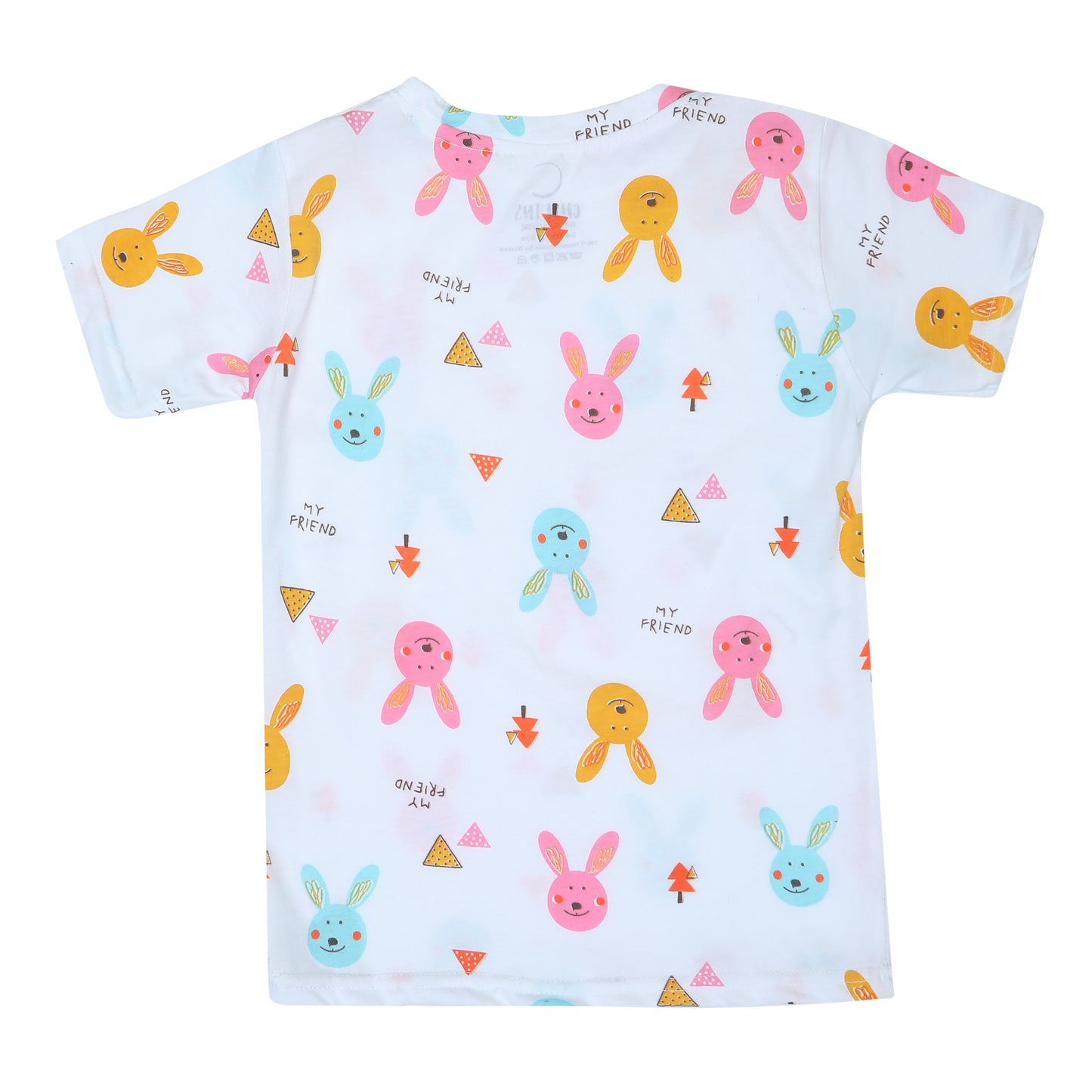 Chilins Boys Coord Set, Color- White