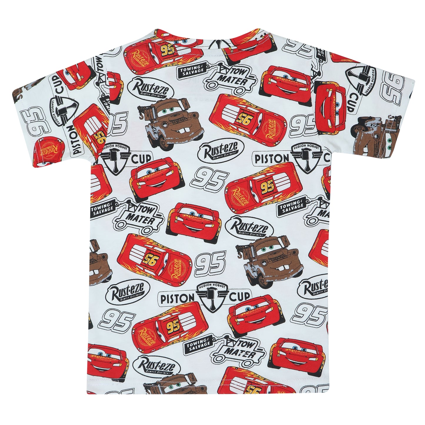 Chilins Boys Coord Set, Color- Red