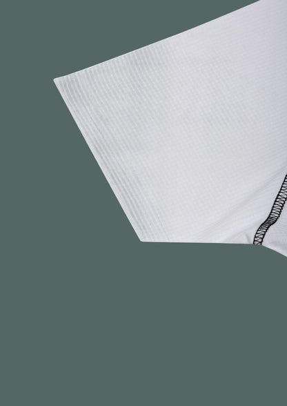 CHILINS Kids’ White Dry Fit Sports T‑Shirt – Activewear