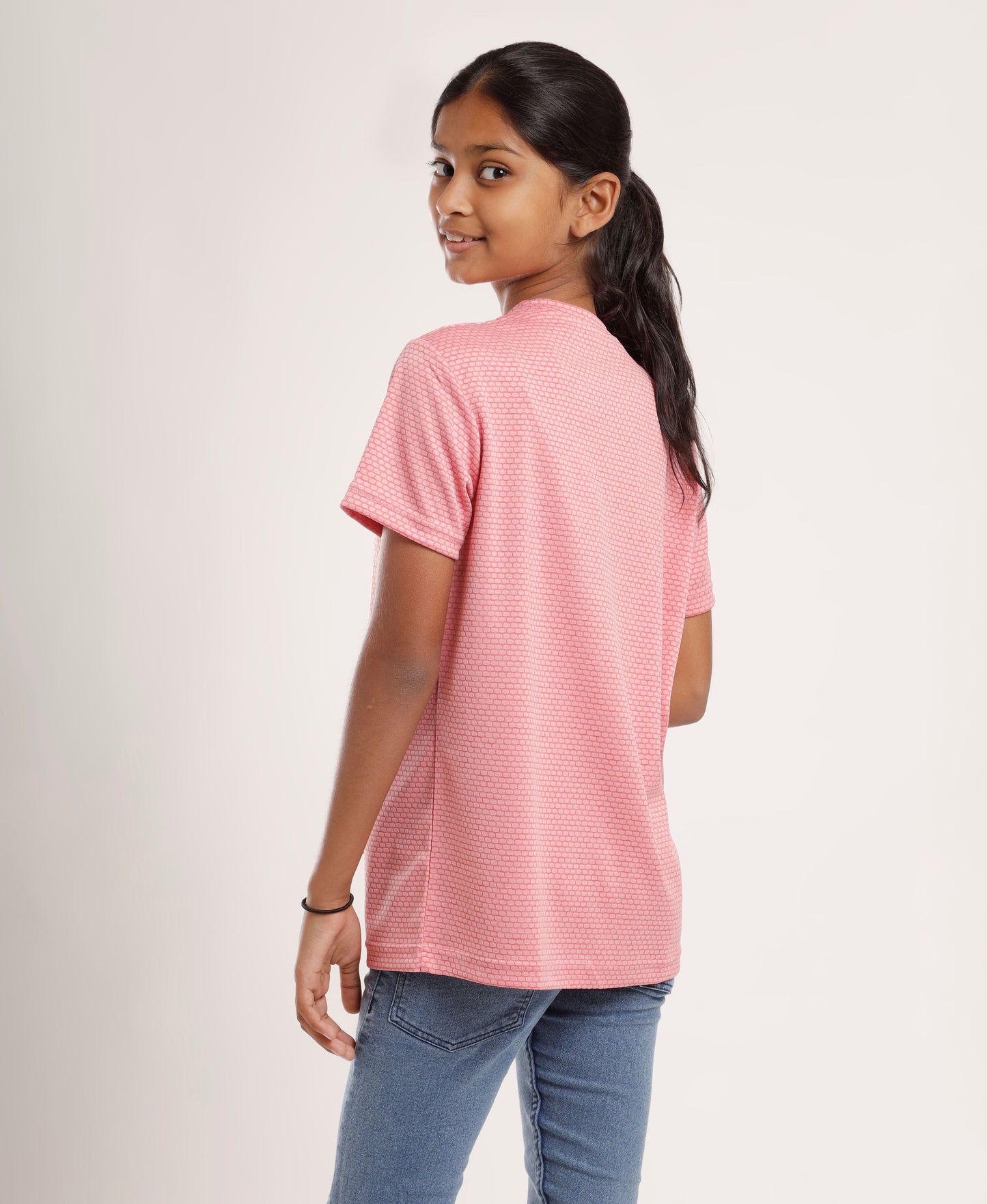 Pink Active Dry-Fit Sports T-Shirt