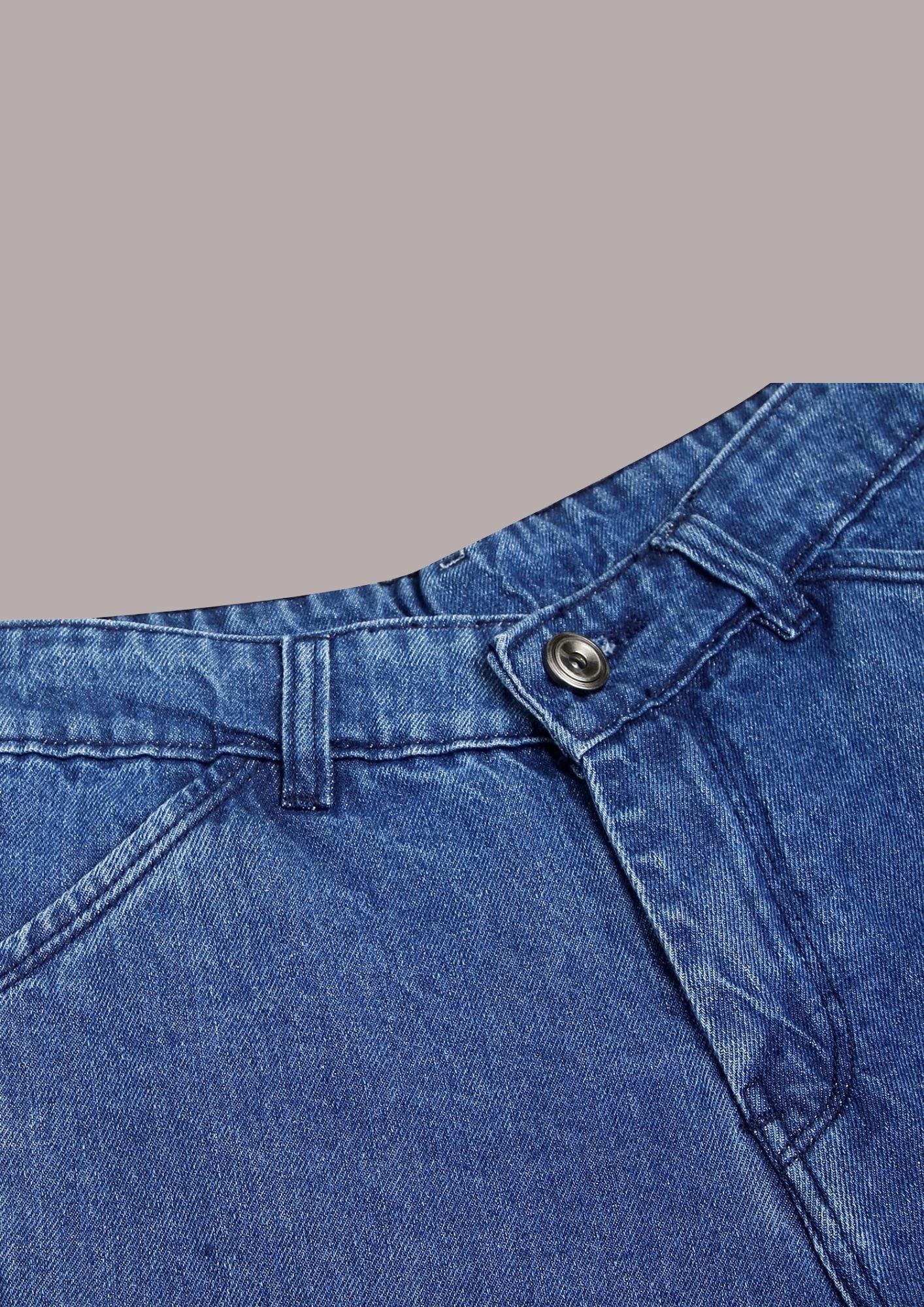 CHILINS Kids’ Blue Baggy Jeans with Logo T‑Shirt – Trendy Casual Wear for Boys