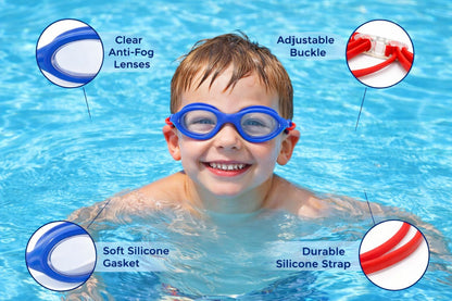 Swimming Goggles for Kids Boys Girls