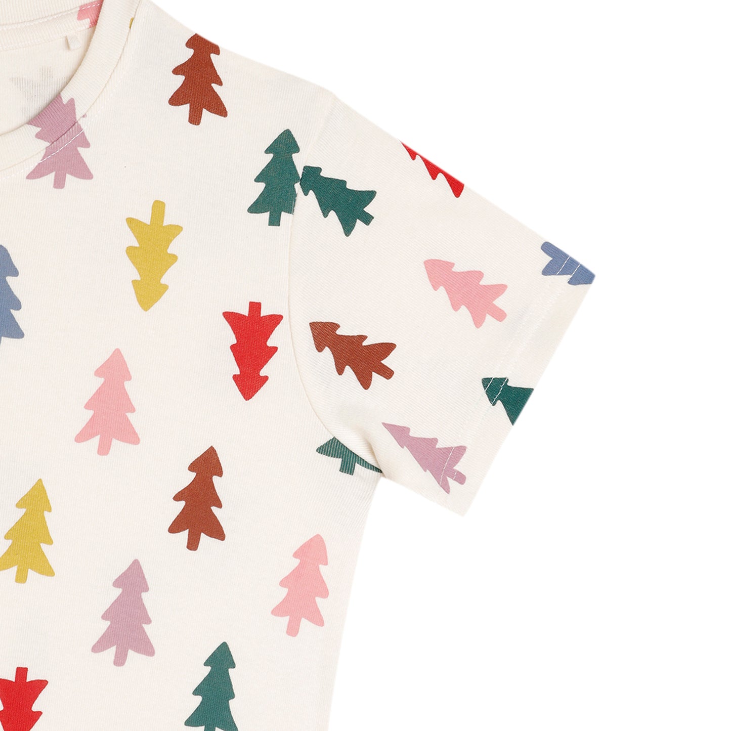 Boys Girls Christmas Special Round Neck Cotton Tshirt