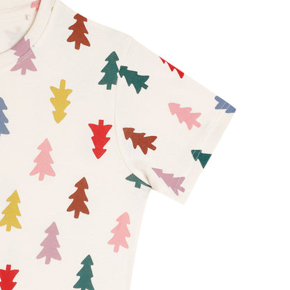 Boys Girls Christmas Special Round Neck Cotton Tshirt