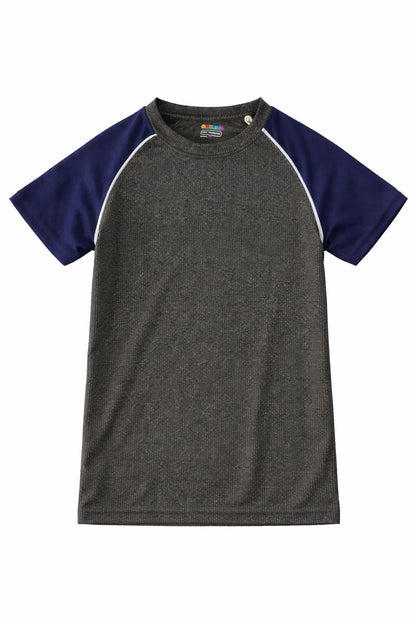 CHILINS Boys Activewear Dry-Fit Raglan Sleeve T-Shirt