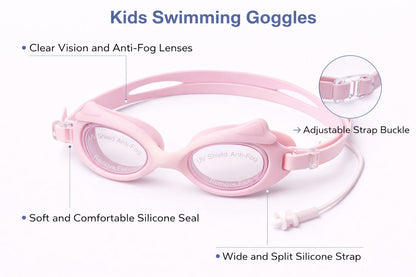 Swimming Goggles for Kids Boys Girls