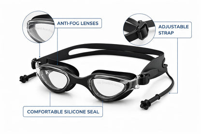 Swimming Goggles for Kids Boys Girls